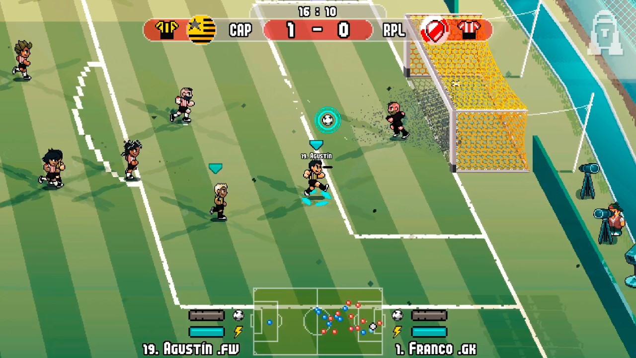 Game: Pixel Cup Soccer Review