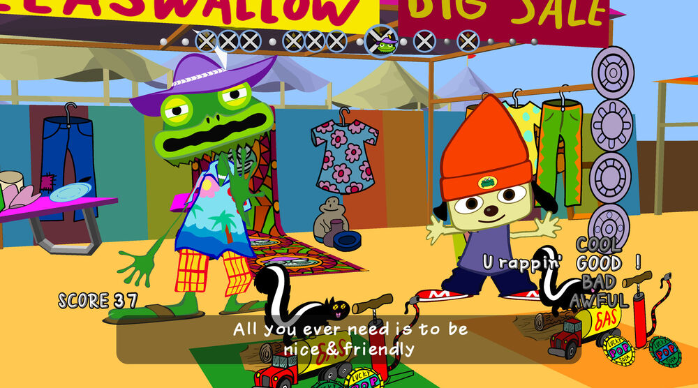 Game: PaRappa the Rapper