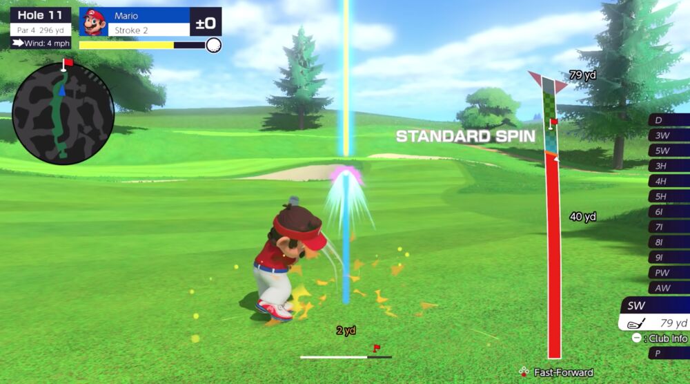 Game: Mario Golf Super Rush