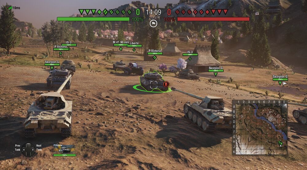 Accessibility: World of Tanks