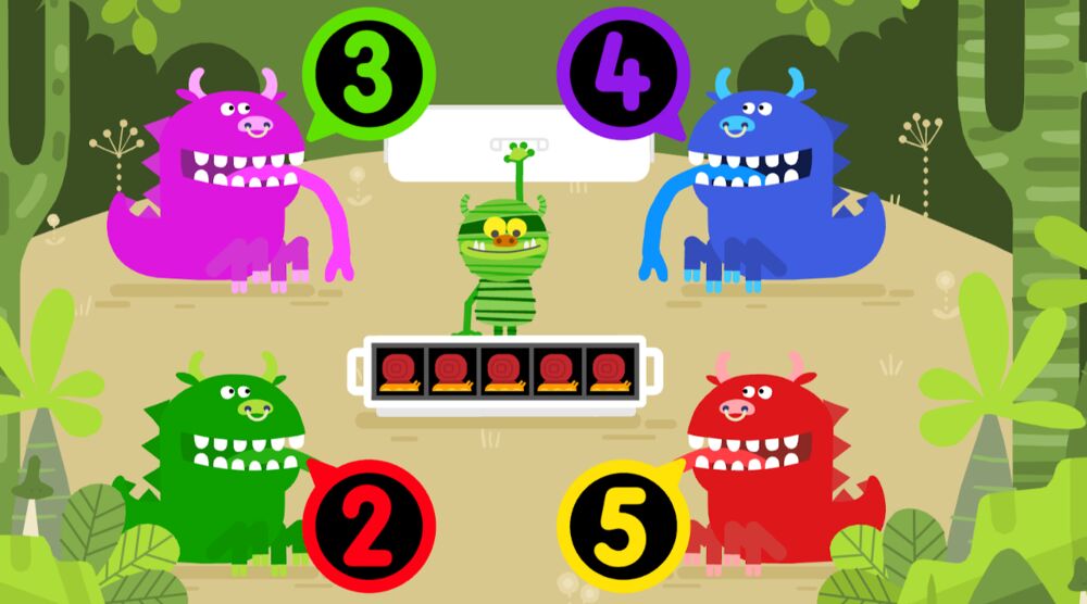 Game: Teach Your Monster Number Skills