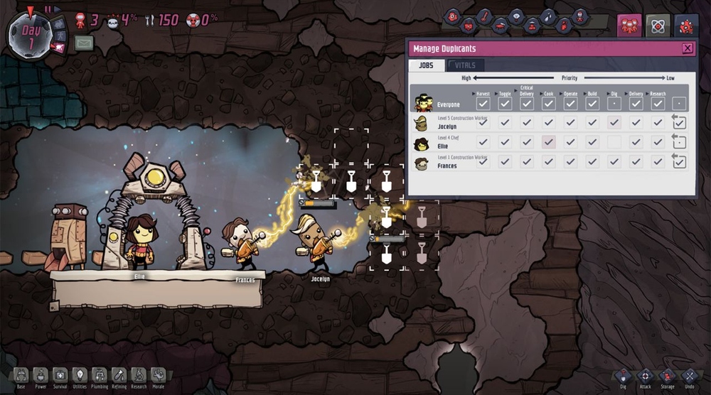 Accessibility: Oxygen Not Included